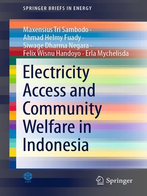 cover image of Electricity Access and Community Welfare in Indonesia